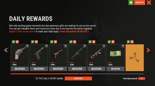 Daily Rewards