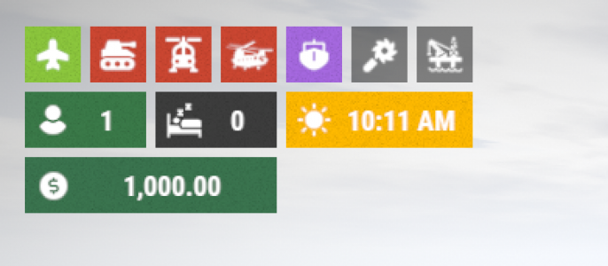 Minimalist Hud
