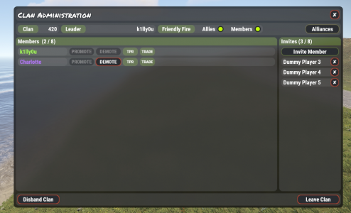 Clans UI